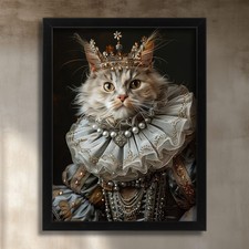 Royal Cat Portrait Maine Coon