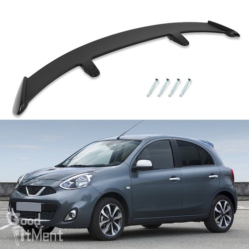 Matte black rear roof - rear,