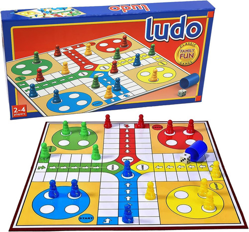 Ludo board game foldable - ludo,