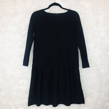 COS Black Merino Wool Layered