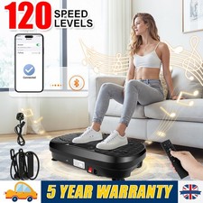 120 Levels Vibration Plate Quiet Compact Vibration Plate Exercise Machine Home