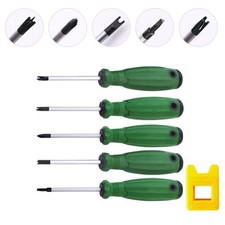 Magnetic Screwdriver Set with Triangular U Y Inner Cross Tools for Repair