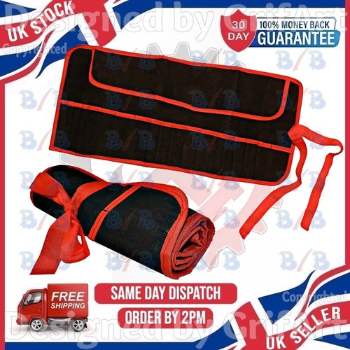 Pocket canvas tool roll - 16,