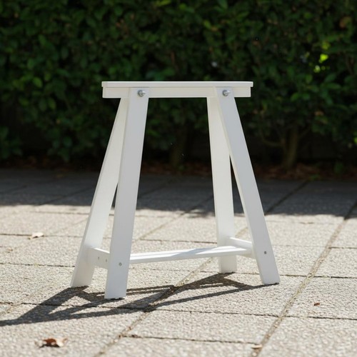 Solid wood trestle leg - solid,