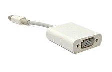 Genuine Apple Mb572z/B A1307 Mini Displayport Dp To VGA Cable Adapter Used