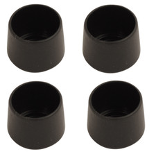 4 x Rubber Chair Ferrules AntiScratch Floor Protector Table Feet Leg Cap End 4Pk