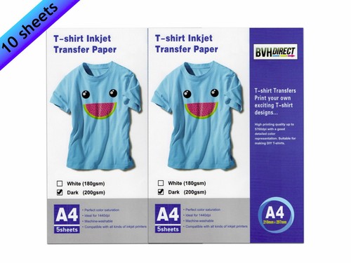 Shirt transfer paper - 10, a4