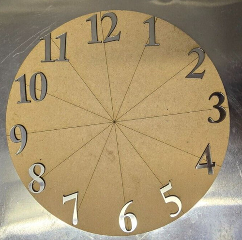 Clock face numbers 40mm - clock,