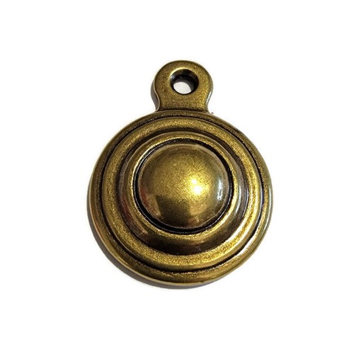 Brass bed bolt cover - brass,