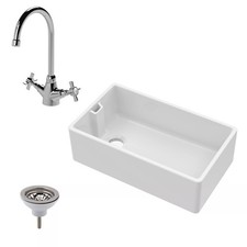 Fireclay Belfast Kitchen Sink
