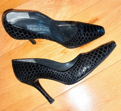 Russell and bromley black - and,