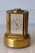 Rare Vintage Swiss Imhof 8 Day Musical Automation Mantel Clock