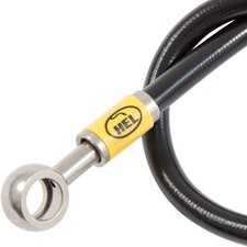 HEL Front Brake Lines Black