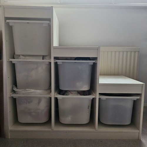 Ikea trofast storage - ikea, white