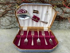 silver plated cutlery set