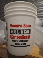 4 Pack - 5 Gallon Graduated