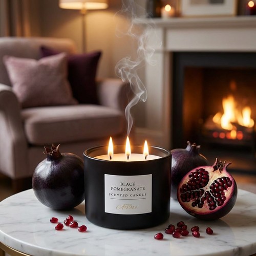 Black pomegranate luxury - black,
