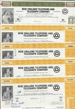 5 x New England Telephone and Telegraph Company
