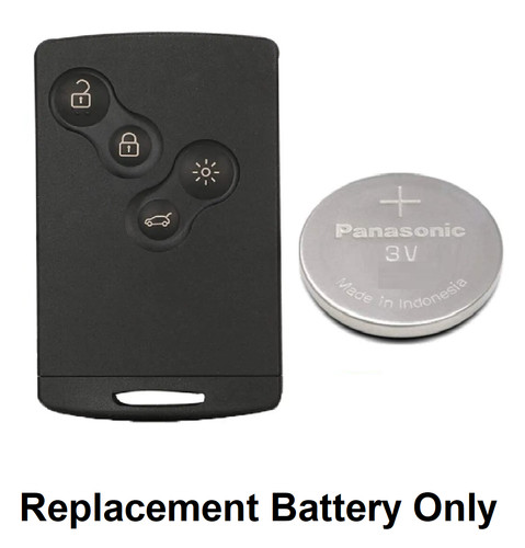 Key fob battery renault - 2x,