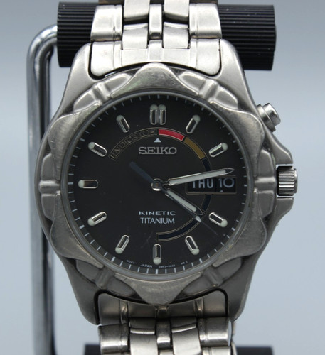Seiko kinetic titanium - seiko, men's