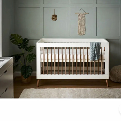 Obaby maya modern wood cot - maya, bed