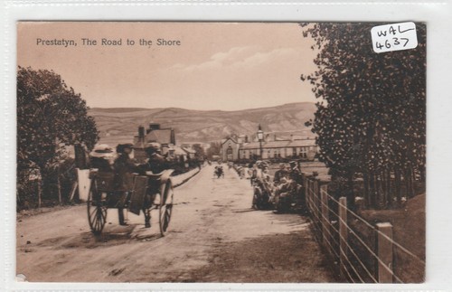 Prestatyn the road - road, to