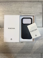 RIMOWA iPhone 17 Pro Black Aluminium Case Brand New In Box