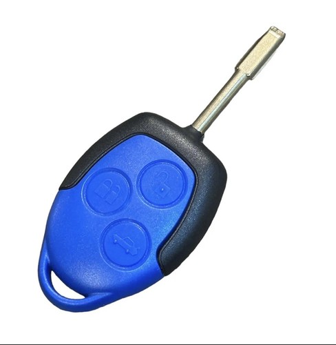 New button blue key - blue, fob