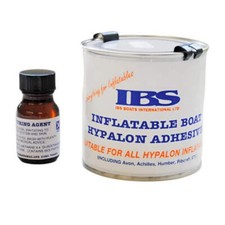 IBS Hypalon Two Part Inflatable Rib Sib Dinghy Repair Adhesive/Glue Boat Marine