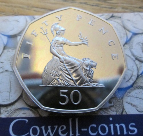 Proof fifty pence - uk, 50p
