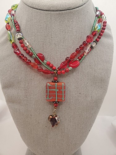 Handmade red art - red,