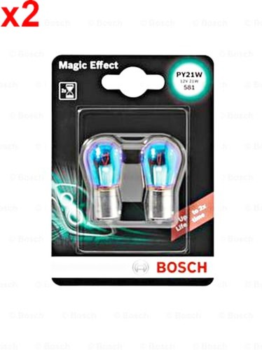 Py21w halogen bulbs - bau15s, 12v