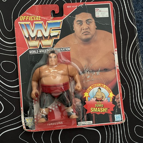 Wwf yokozuna hasbro series - wwf,