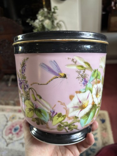 French hand painted antique - french,