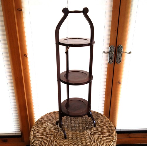 Antique wooden inlaid - inlaid, mahogany