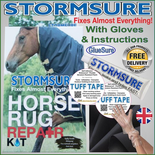 Stormsure horse rug repair kit - repair,