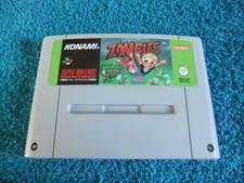 ZOMBIES SUPER NINTENDO / SNES GAME CARTRIDGE