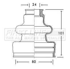 First line fcb2651 front - first,