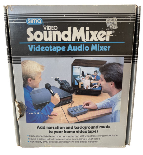 Vintage sima video soundmixer - sima,