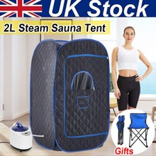 Portable Steam Sauna Spa Room Full Body Slimming Detox Therapy Tent Indoor Chair