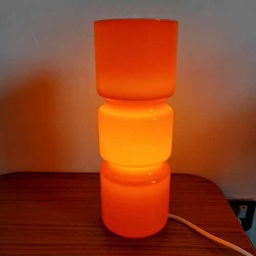 Habitat fitz table - lamp, orange