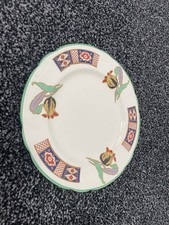 VINTAGE ALFRED MEAKIN `ROYAL MARIGOLD` SALAD PLATE - SCALLOPED EDGE- 22.5 CM-VGC