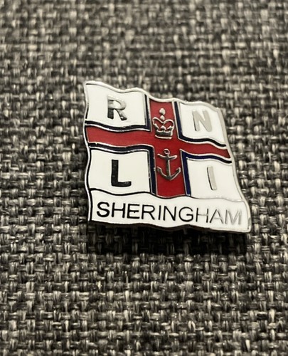 Rnli pin badge - rnli, (j)