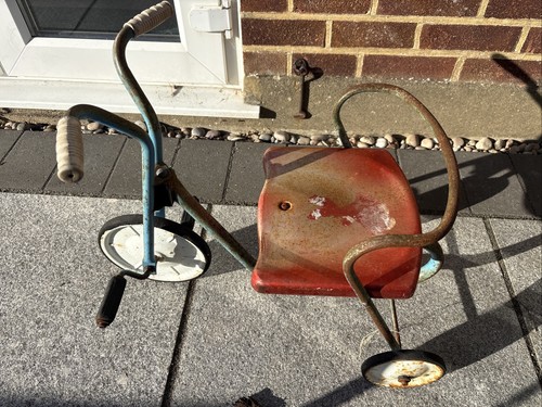 Vintage child tricycle - vintage, child's
