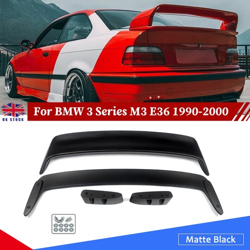 Matte black abs rear - matte,