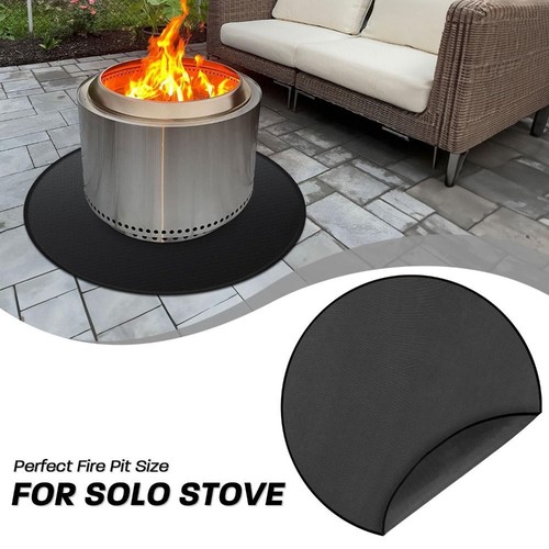 Fire pit pad under - grill, mat