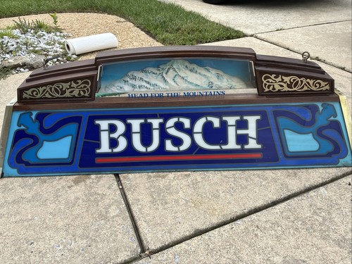 Vintage busch beer pool table - busch,