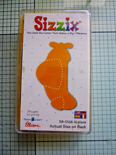 Sizzix originals yellow die - sizzix,