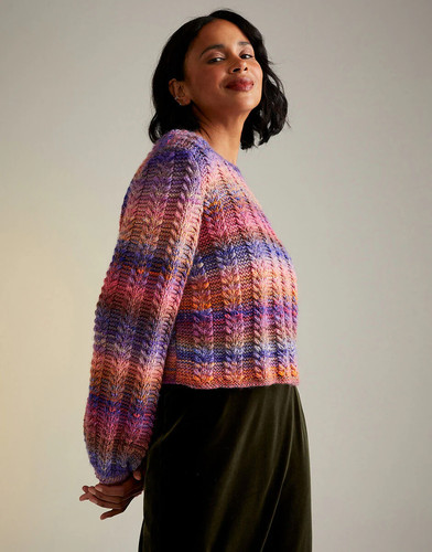 10719 ladies aran - ladies, cable