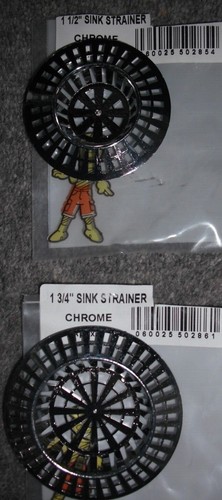 Sink strainer chrome - sink, &